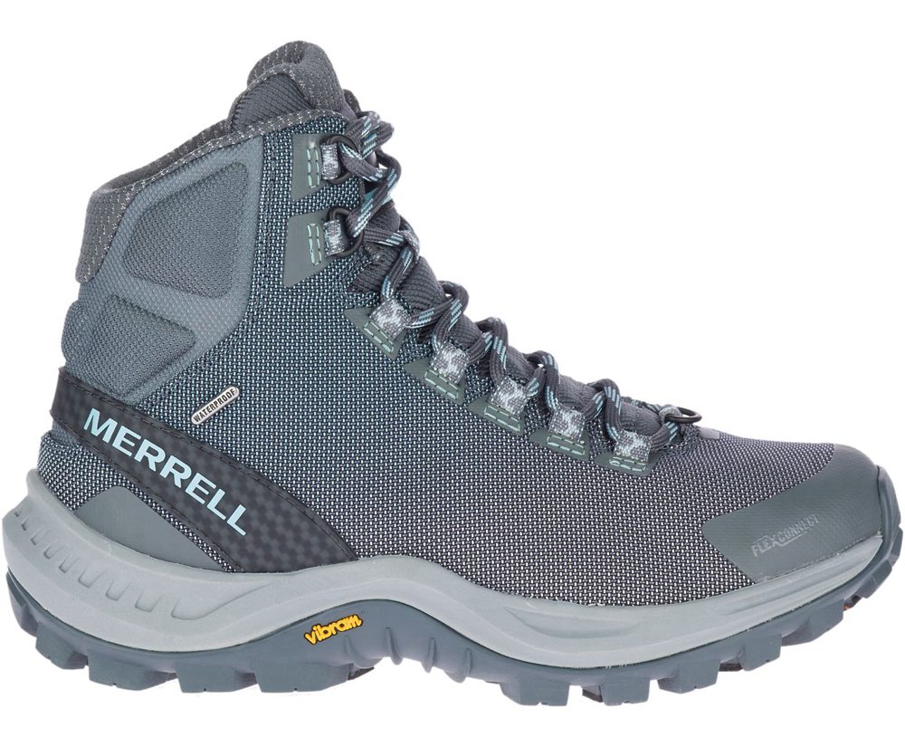 Kozaki Merrell Damskie Szare - Thermo Cross 2 Mid Waterproof - 847615-YCS